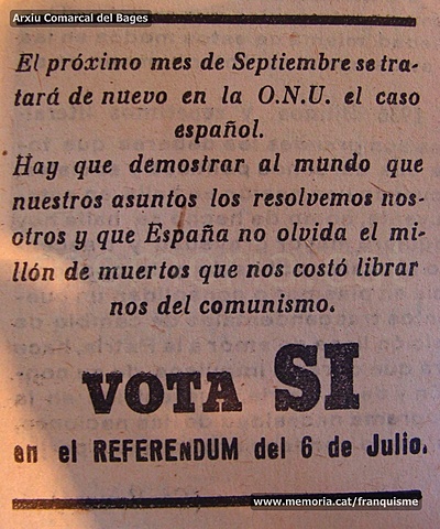 Ley de Sucesión y referéndum