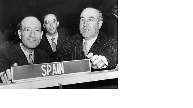 ESPAÑA ENTRA EN LA ONU.