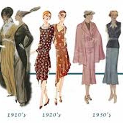 Timeline: EVOLUCIÓN DE LA MODA A TRAVÉS DE LOS AÑOS