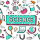 76581827 ciencia química física física y astronomía educación tema doodle icono