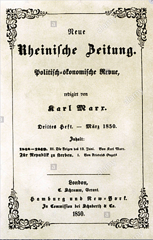 Revista "Rheinische Zeitung"