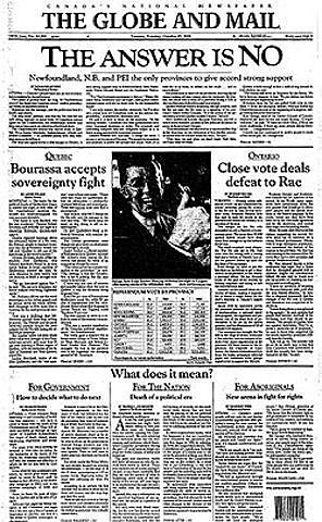 Fail of Charlottetown Accord