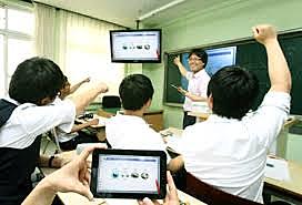 Uso de dispositivos electrónicos en el aula.