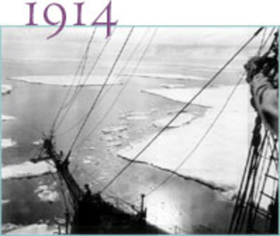 Endurance departs London the same day Germany declares war on Russia