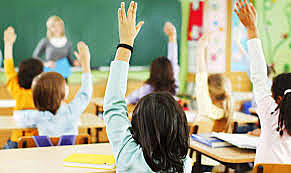 existían alrededor de 1 millon de alumnos matriculados en primaria en el sector público y alrededor de 200 en el sector privado