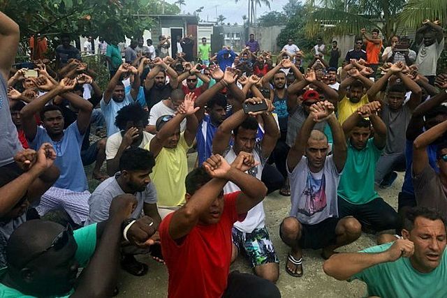 Manus Island ruled illegal