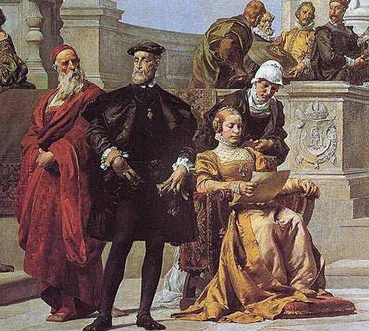 24th October 1503: Elizabeth was born in Lisbon. She was Manuel I and María daughter.