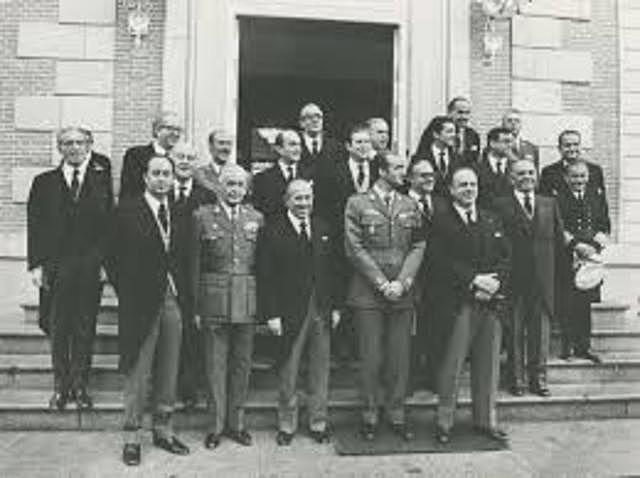 Crisis parcial del gobierno con salida de los aperturistas.