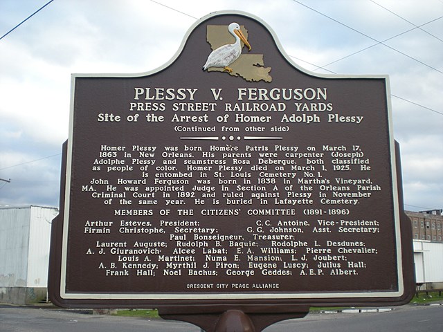 Plessy v Ferguson