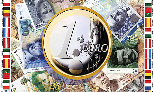 Entra el Euro como moneda única europea