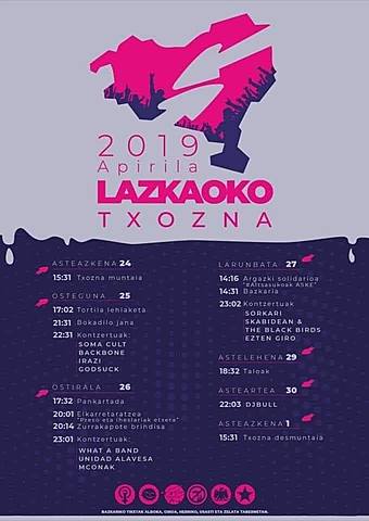 Lazkaoko festak