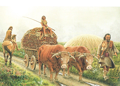 Bronzezeit, Eisenzeit und dunkles Zeitalter