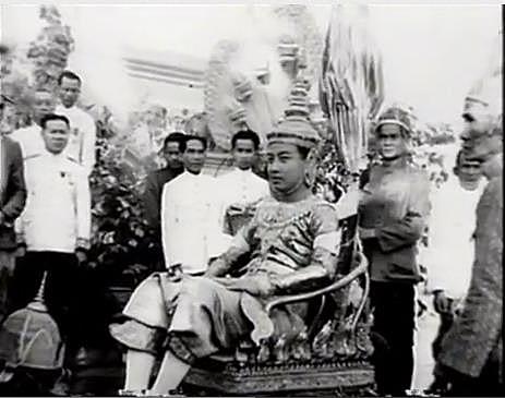 Cambodia Gains Independence and King Sihanouk is made Head of State