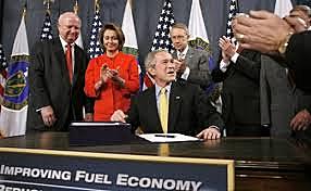 The Energy Independence and Security Act was signed