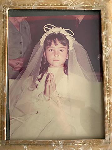 Comunió de la segona filla de Fina