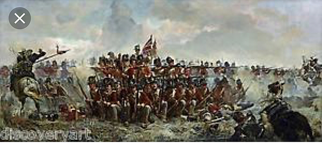 Sconfitta definitiva di Napoleone a Waterloo