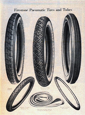 Premier pneumatique automobile