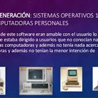 Timeline: Generaciones de los sistemas operativos.