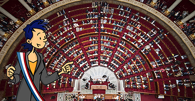 Il est élu à l'assemblée nationale.