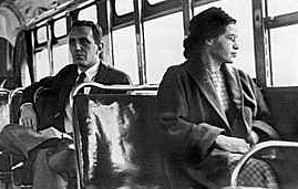 Rosa Parks Refuses to Give Up Seat