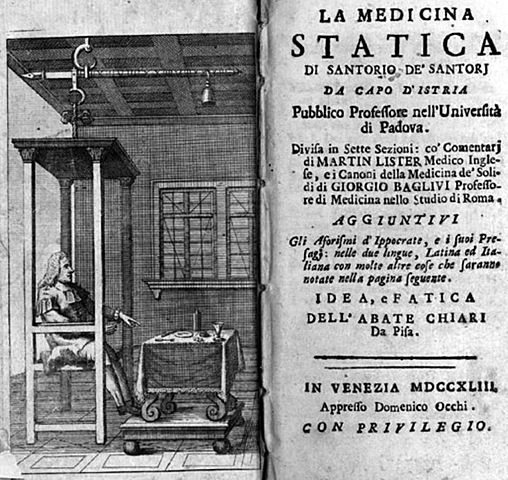 Santorre Santorio gives a medical use to the thermometer.