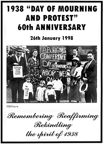1938: Day of Mourning held by the Aborigines League