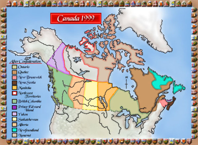 Nunavut enters Confederation