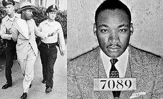 MLK was arrested in Birmingham