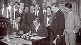 Timeline: Administración Pública en México.