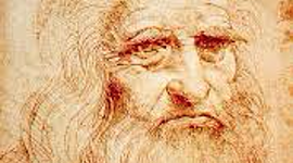 Timeline: Leonardo da Vinci : 1452 - 1519. Architecte, urbaniste, ingénieur et peintre au service de puissantes familles belliqueuses, son talent et son ingéniosité ne cesseront de nous émerveiller.
