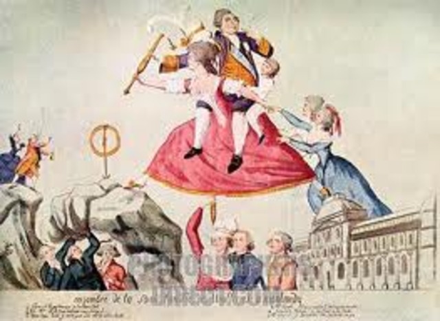Louis XVI attempts to flee Paris
