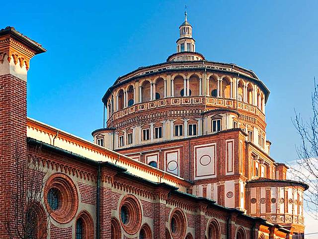 Tribuna quadrata absidata di Santa Maria delle Grazie (1492-98)