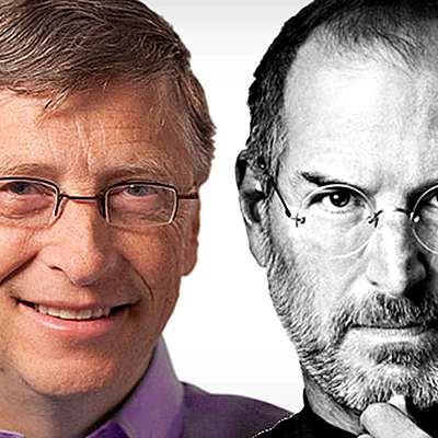Timeline: bill gates y steve jobs