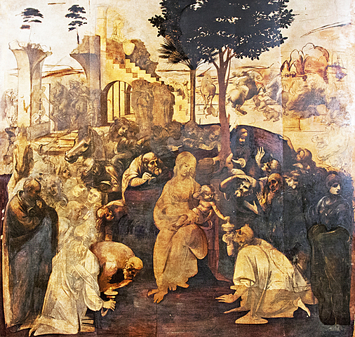 Adorazione dei Magi di Leonardo