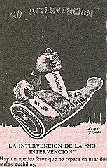 Firma del Acuerdo de No Intervención