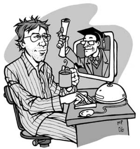 Asynchronous Development of Online Math