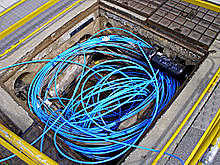 First optics cable used for communication