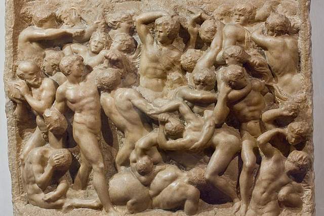 Zuffa di Centauri di Michelangelo