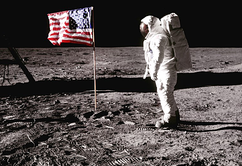 U.S. First Man on the Moon