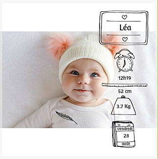 1ère petite fille : Léa