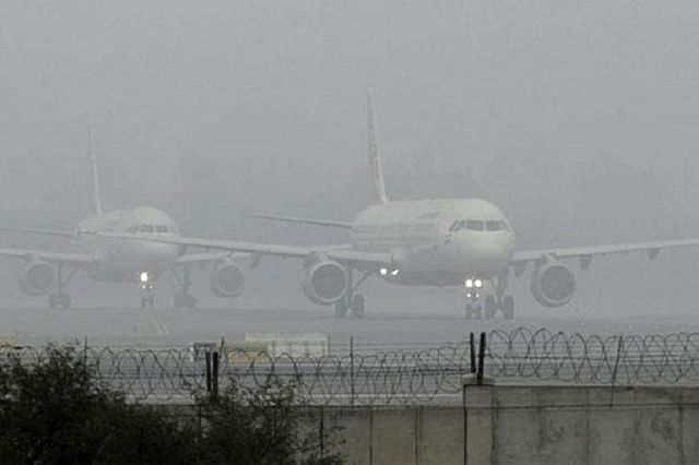 Their plane gets delayed