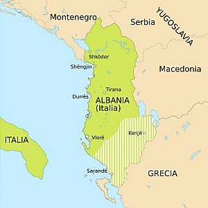 Inicio de la invasión Italiana de Grecia