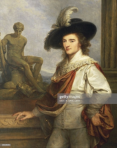 Angelika Kauffmann, Ritratto di joseph Jhoann Graf Fries.