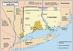 The Connecticut Colony is settled