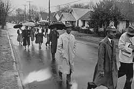 The Montgomery Bus Boycott begins.