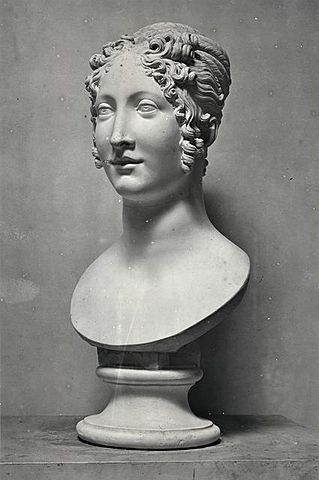 Antonio Canova, ritratto di Carolina Bonaparte.