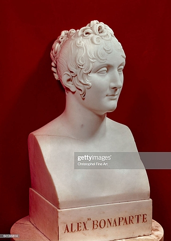 Antonio Canova, Ritratto di Alexandrina Bonaparte.
