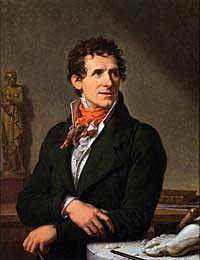 Francois-Xavier Fabre, Ritratto di Antonio Canova.