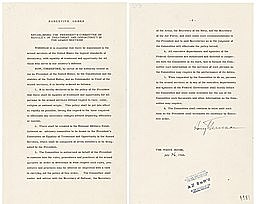 Executive Order 9981 issued