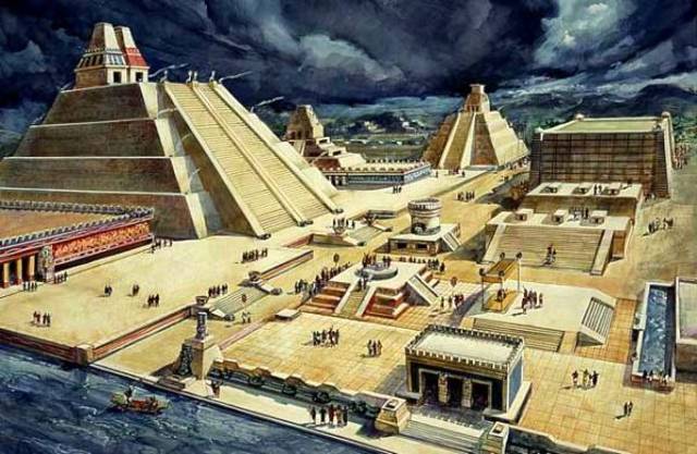 Aztecs foundTenochtitlán